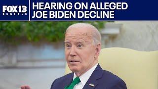 US hearing on former President Joe Biden's mental capacity