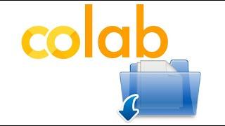 How to Access/Save files and Images on Google Colab