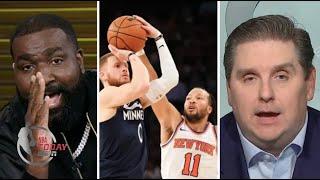 NBA Today | Perkins & Windhorst discuss Knicks beat T-Wolves and DiVincenzo, Rick Brunson separated