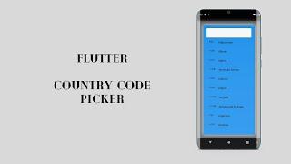 Flutter: country code selector || Country Code Picker dart