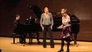 Joyce DiDonato Master Class, December 10, 2015: Samantha Hankey & William Kelley