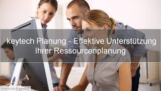 keytech Webinar - keytech Planung - Effektive Unterstützung Ihrer Ressourcenplanung