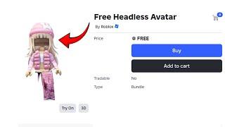 FREE HEADLESS ROBLOX AVATAR