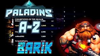 Paladins A-Z | Barik | Tips & How to Play