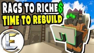 Time To Rebuild | Unturned Roleplay Rags to Riches Reboot #16 - Found A Huge Berry Farm (RP)