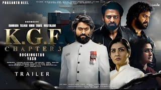 K.G.F: Chapter 3 - Hindi Trailer | Rocking Star Yash | Raveena| NTR Prabhas  #kgfchapter3trailer