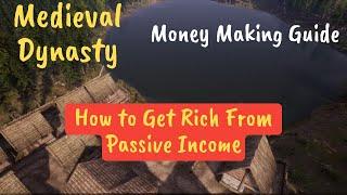 MEDIEVAL DYNASTY * Money Making Guide 2023 * Market Stalls - Fast Income -