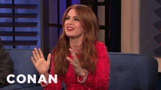 Isla Fisher On Being Married To & Dealing With Sacha Baron Cohen | CONAN on TBS