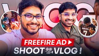 FreeFire Ad Shoot Vlog  - Munna Bhai Gaming - Telugu Vlogs