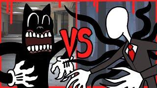 Cartoon Cat VS Slenderman (FlipaClip Animation)