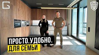 ОБЗОР РЕМОНТ КВАРТИРЫ 120 метров в ЖК Династия | Сделали вместе с  Geometrium