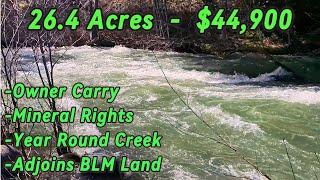 Acreage For Sale In California - Year Round Water, Owner Carry Land