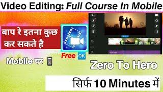 Professional Editing Tutorial From Power Director In Hindi Gaming&Tech Video  Editing Power Director