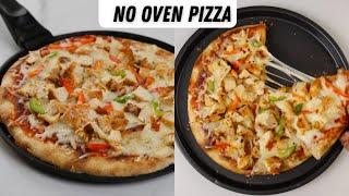 HOMEMADE PIZZA // NO OVEN