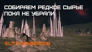 Собираем редкие сырьевые материалы, пока их не убрали - Elite dangerous HORIZONS