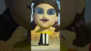 Batatinha Frita 1, 2, 3 (Round 6) - Na VIDA REAL - Yanna Mineblox - Real life #shorts
