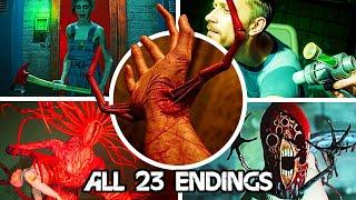 Zoochosis - ALL 23 ENDINGS (True Ending, Good Ending, Bad Ending, AFK Ending, Mutation Ending) 2024