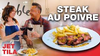 Steak Au Poivre | Sur La Table Date Night | Chef Jet Tila