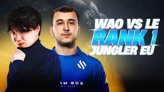 WAO VS LE RANK 1 JUNGLER EUROPE ( SKEWMOND )