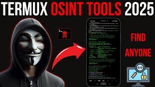 Best OSINT TOOLS For Android Phone 2025