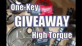 GIVEAWAY! Milwaukee M18 FUEL w/ ONE-KEY High Torque 1/2" Impact Wrench