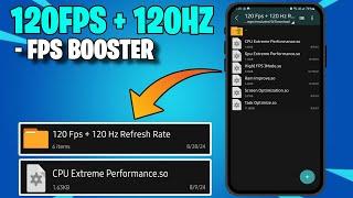 120 FPS + 120 Hz Refresh Rate Config File No-Root 100% Working