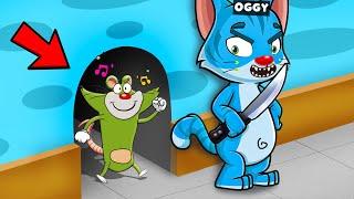 Roblox Oggy Playing Mouse vs Kitty Hunting Game
