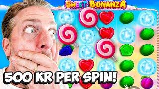 Sweet Bonanza med 50 000 kr på Fun Casino