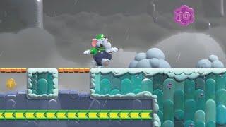 Cruising with Linking Lifts: All Purple Coins, Wonder Seeds 100% Walkthrough! *Super Mario Wonder*