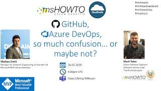 Azure DevOps and GitHub