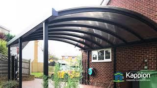 Steel Curved Carport Canopy - The Ultimate Protection