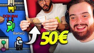 LE DOY 50€ A MI AMIGO PARA QUE NO ME DELATE | AMONG US CON COURTOIS, GREFG, CRISTININI, REVEN, BARBE