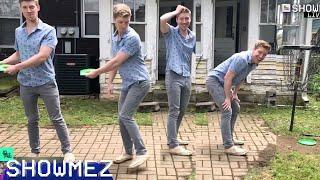 A 400+ ft ace, hilarious shanks, and a genius basket for lazy people | Disc Golf Fails | SHOWMEZ