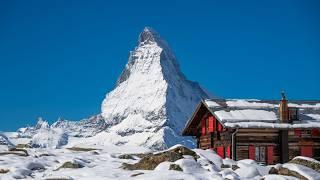 Autumn & winter in Switzerland at the same time - Lenk - Fluhalp 4K