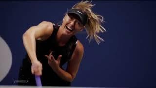 Sharapova vs Halep ● 2017 (R1) Highlights