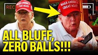Trump is TERRIFIED as BLUFFS get INSTANTLY CALLED