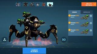 Ultimate INVADER 3x VENOM Toxic Weapons War Robots Gameplay WR