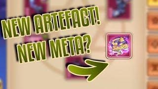 Idle Heroes - New Artefact! Reviewing Gilded Purple Fan (GPF)