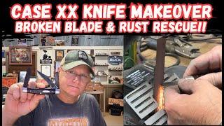 Case XX Knife Makeover – Broken Blade Brought Back to Life!