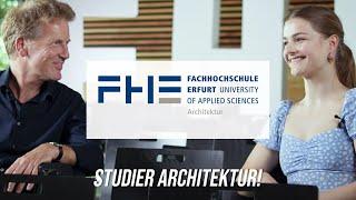 FH Erfurt Portraitfilm Fachrichtung Architektur