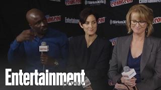 Jessica Jones: Krysten Ritter And Carrie-Anne Moss On Jeryn Relationship | Entertainment Weekly