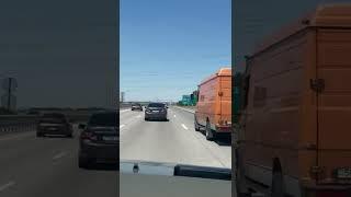 Казахстан. Капчагайская трасса. Едем в город Конаев (Капчагай). Июль 2022. Kazakhstan. The roads.