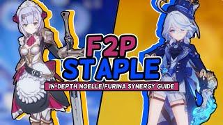 The NEW BEST Geo Unit?!?! | In- Depth Noelle And Furina Teambuilding Guide