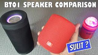 Mitsushi BT01 vs Orashare BS02 vs ION Party Speaker  Speaker Comparison