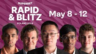 Superbet Rapid & Blitz Poland 2024: Day 5 | #GrandChessTour