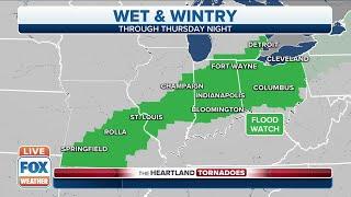 Winter Storm Warnings, Flood Watches Issued In Midwest