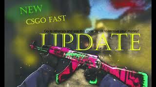 New CSGOFAST UPDATE! Free 2EUR code