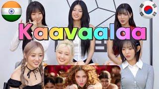 KPOP Idol reacts to Tamil mv and wants to dance in India@LIGHTSUMOfficial #Kaavaalaa