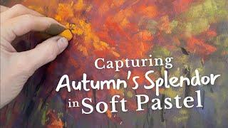 Bring Autumn to Life in Soft Pastels! – Glowing Trees Tutorial