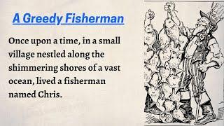 Learn English Through Stories | "A Greedy Fisherman" |  A very Interesting Story